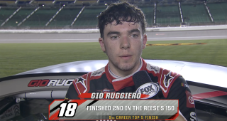 Gio Ruggiero talks second-place finish at Kansas